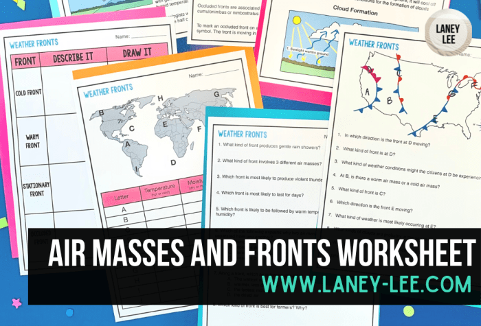 Air mass worksheet answer key pdf