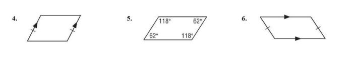 Determine whether each quadrilateral is a parallelogram justify your answer